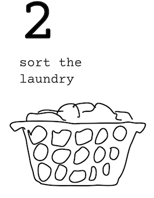 Stage 2 and a laundry basket